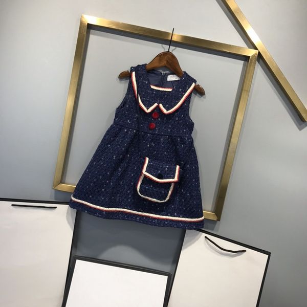 the world's selling classic original single high-end children's clothing girls college style vest skirt with the same small bag tw, Blue;gray
the world's selling classic original single high-end children's clothing girls college style vest skirt with the same small bag tw, Blue;gray
