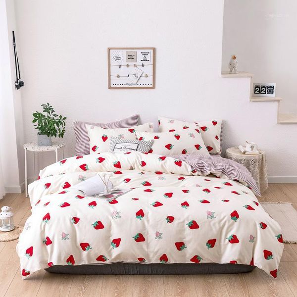 denisroom 100% cotton pink duvet cover set cute strawberry bed linens bed sheets set pillowcase ds55*1
denisroom 100% cotton pink duvet cover set cute strawberry bed linens bed sheets set pillowcase ds55*1