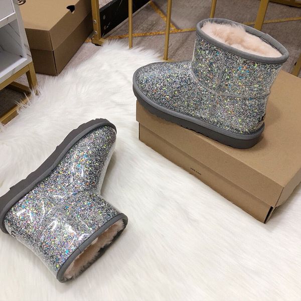 designer womens boots luxury silver rainbow point plus cashmere platform snow boots with box size 35-40, Black
designer womens boots luxury silver rainbow point plus cashmere platform snow boots with box size 35-40, Black