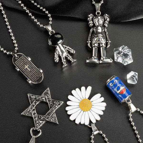 wollet jewelry hip hop men female student necklace couple pendant birthday gift q1209, Bronze;silver
wollet jewelry hip hop men female student necklace couple pendant birthday gift q1209, Bronze;silver