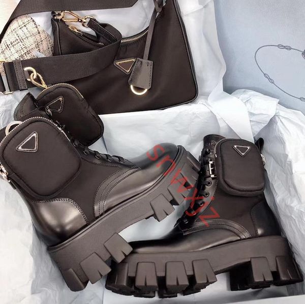 fashion rois boots cowskin nylon martin boots with removable black pouch external women booties shoes, Black;red
fashion rois boots cowskin nylon martin boots with removable black pouch external women booties shoes, Black;red