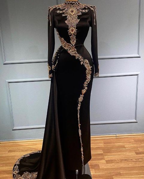 arabic aso ebi black mermaid prom dresses lace beaded crystals long sleeve evening formal party second reception engagement gowns, Black;red
arabic aso ebi black mermaid prom dresses lace beaded crystals long sleeve evening formal party second reception engagement gowns, Black;red