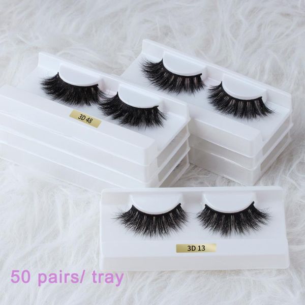 false eyelashes thinkshow 50pairs/tray real 3d mink fluffy lashes natural luxury 100% handmade strip wholesale
false eyelashes thinkshow 50pairs/tray real 3d mink fluffy lashes natural luxury 100% handmade strip wholesale