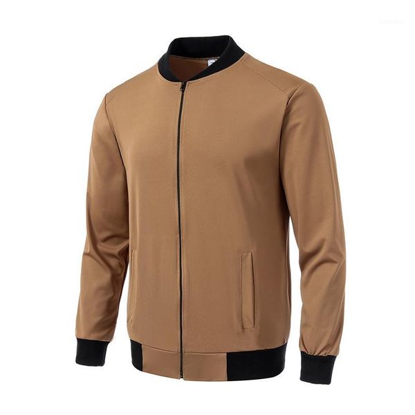 men baseball uniform coat 2020 autumn bomber jacket solid streetwear casual tracksuit slim men brand coats clothing 3xl1, Black;brown
men baseball uniform coat 2020 autumn bomber jacket solid streetwear casual tracksuit slim men brand coats clothing 3xl1, Black;brown