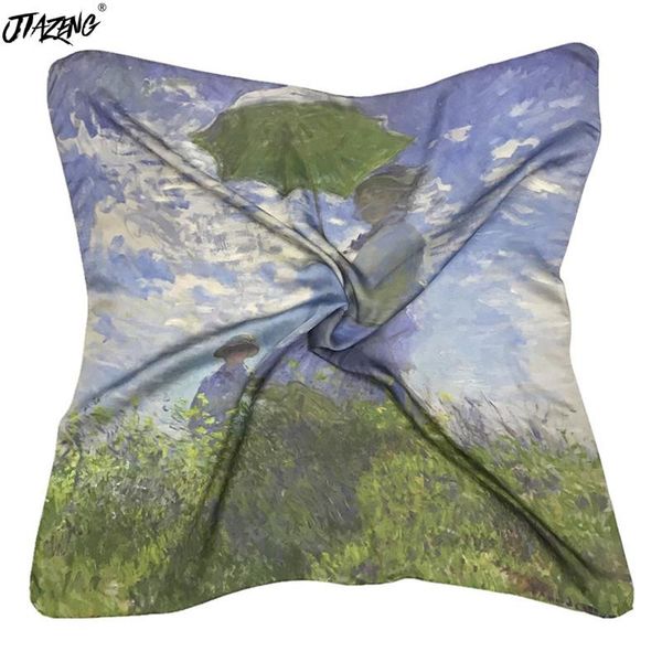 scarves square silk women foulard 70*70cm satin hair head hijab scarf ladies chiffon shawl wrap muffler pareo bandanna female, Blue;gray
scarves square silk women foulard 70*70cm satin hair head hijab scarf ladies chiffon shawl wrap muffler pareo bandanna female, Blue;gray