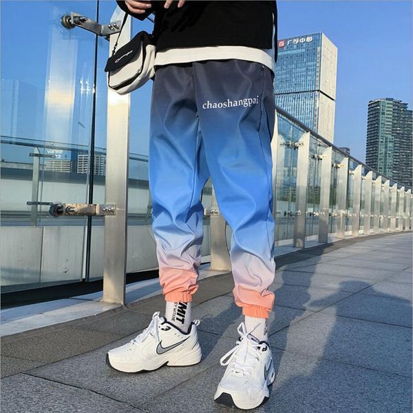 original design men street cargo pants fashion hip hop streetwear pants panelled elastic waist casual joggers harajuku trouse, Black
original design men street cargo pants fashion hip hop streetwear pants panelled elastic waist casual joggers harajuku trouse, Black