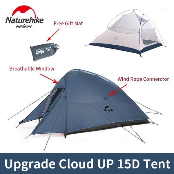 naturehike 2020 upgrade cloud up2 tent 2persons 15d ultralight portable aluminum pole camping tent 1.4kg big space outdoor1
naturehike 2020 upgrade cloud up2 tent 2persons 15d ultralight portable aluminum pole camping tent 1.4kg big space outdoor1