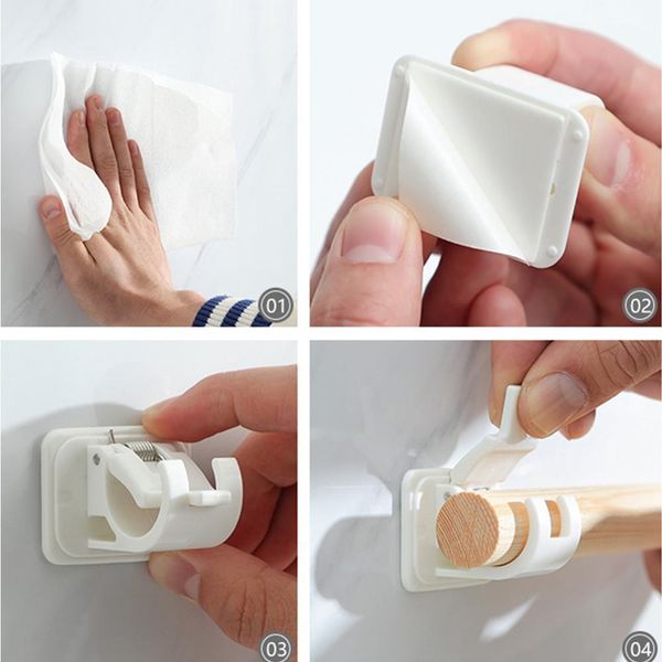 new 2pcs self adhesive hooks wall mounted curtain rod bracket shower curtain rod fixed clip hanging rack home organizer wmtpmv
new 2pcs self adhesive hooks wall mounted curtain rod bracket shower curtain rod fixed clip hanging rack home organizer wmtpmv