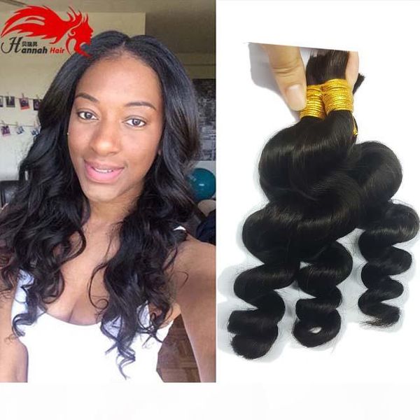 human hair for micro braids bulk hair brazilian loose wave no wef braiding loose curly human braiding hair bulk, Black
human hair for micro braids bulk hair brazilian loose wave no wef braiding loose curly human braiding hair bulk, Black