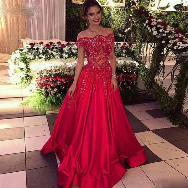 new arrvial red off the shoulder beads sequins formal evening dresses popular prom party dress robes de soiree, Black;red
new arrvial red off the shoulder beads sequins formal evening dresses popular prom party dress robes de soiree, Black;red