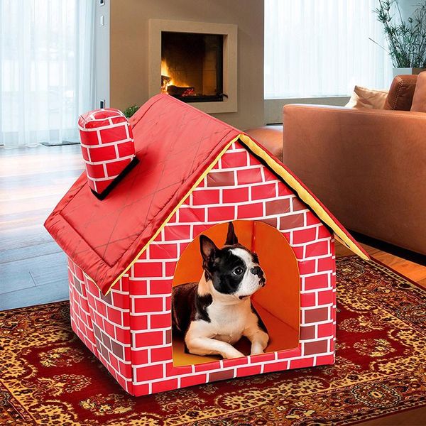 kennels & pens portable dog house foldable winter warm pet bed nest tent cat puppy kennel 
kennels & pens portable dog house foldable winter warm pet bed nest tent cat puppy kennel