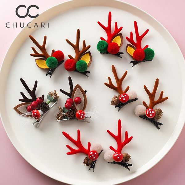 chucari new christmas antlers hairball hairpins headband girls gifts cute hair ornament hair clip kids fashion accessories, Golden;silver
chucari new christmas antlers hairball hairpins headband girls gifts cute hair ornament hair clip kids fashion accessories, Golden;silver