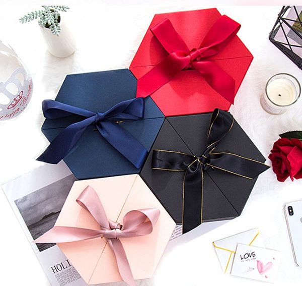 wedding souvenir gift candy box hexagon gift packing box valentine's day gift box girlfriend present wrap boxes
wedding souvenir gift candy box hexagon gift packing box valentine's day gift box girlfriend present wrap boxes