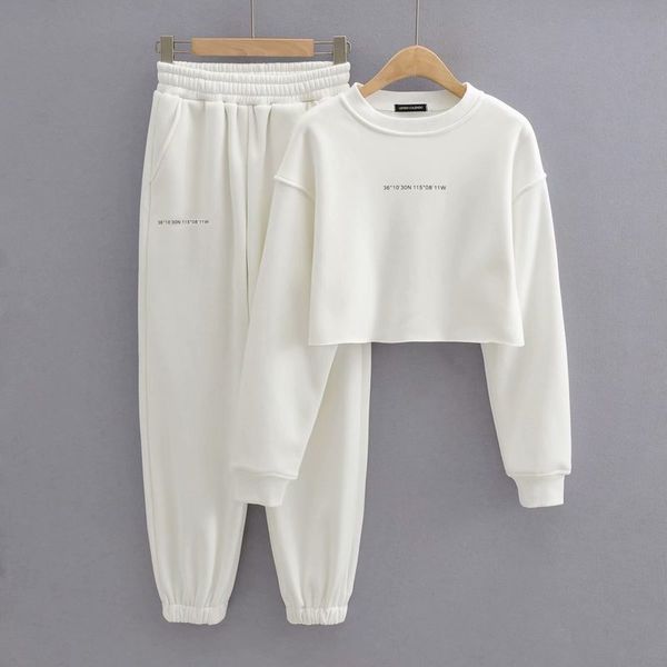 ld / 2053 loose plush open hilum sweater + sports warm casual pants two piece suit, Gray
ld / 2053 loose plush open hilum sweater + sports warm casual pants two piece suit, Gray