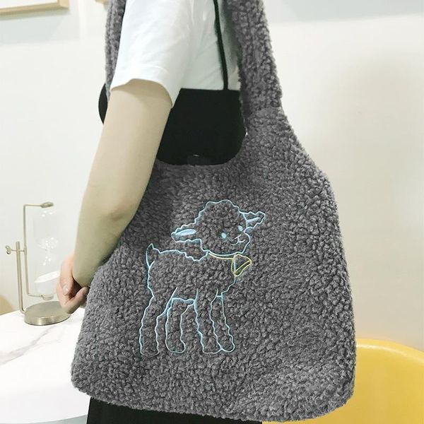 lamb plush soft women's bags cute sheep embroidered handbags winter fluffy warm crossbody book totes large capacity shoudler bag
lamb plush soft women's bags cute sheep embroidered handbags winter fluffy warm crossbody book totes large capacity shoudler bag