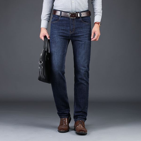 browon brand denim jeans for men 2020 autumn winter thick men business jeans pants loose straight tencel denim pants mens jeans q0105, Black;white
browon brand denim jeans for men 2020 autumn winter thick men business jeans pants loose straight tencel denim pants mens jeans q0105, Black;white