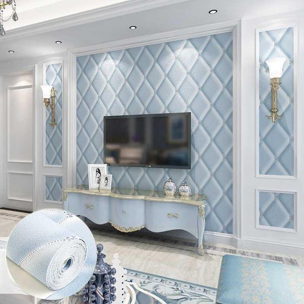 3d stereo embossed soft pack wallpaper modern diamond lattice non-woven suede living room bedroom tv background wall paper rolls1
3d stereo embossed soft pack wallpaper modern diamond lattice non-woven suede living room bedroom tv background wall paper rolls1