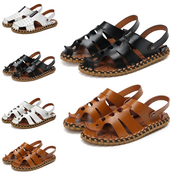 2021 non-brand men leather sandals black white brown outdoor sandy beach mens fashion spring summer sandals walking size 39-45
2021 non-brand men leather sandals black white brown outdoor sandy beach mens fashion spring summer sandals walking size 39-45