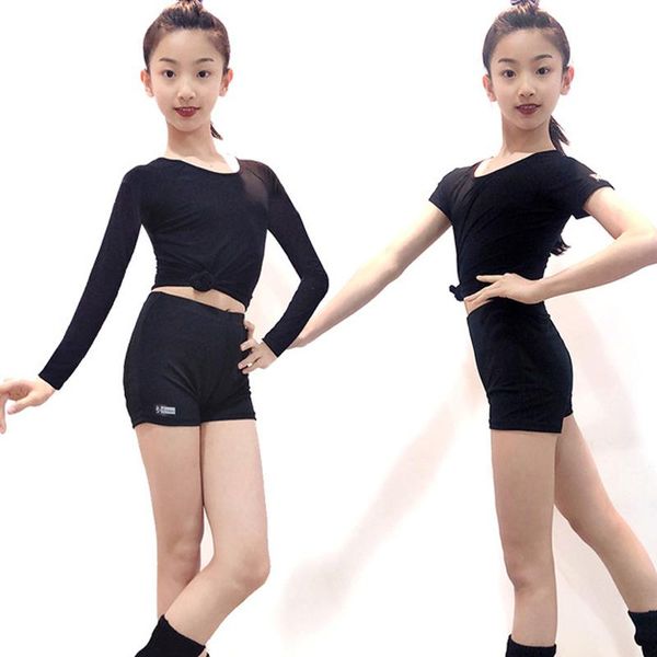 stage wear 2021 latin dance costumes for girls black shorts suit practice clothes ballroom performance dn7277, Black;red
stage wear 2021 latin dance costumes for girls black shorts suit practice clothes ballroom performance dn7277, Black;red