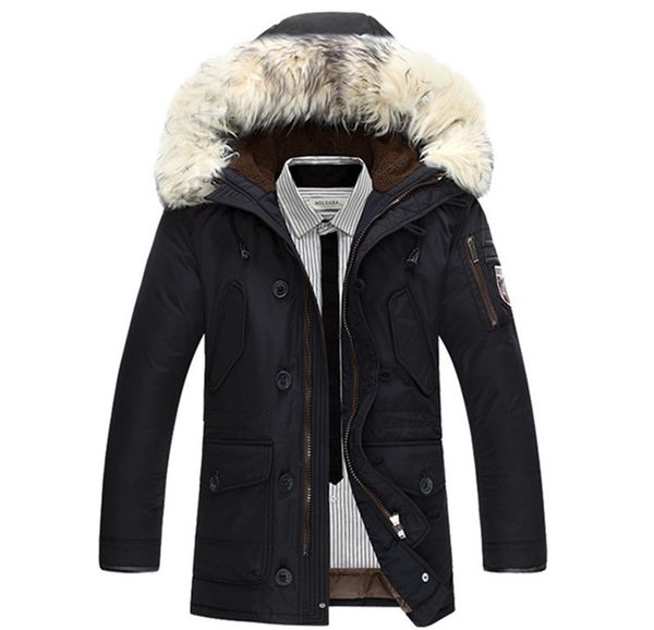 2021 new gola pele com capuz pato branco para baixo casaco de inverno homens quente parka acolchoado jaquetas masculinas jaqueta 8qnp, Black
2021 new gola pele com capuz pato branco para baixo casaco de inverno homens quente parka acolchoado jaquetas masculinas jaqueta 8qnp, Black