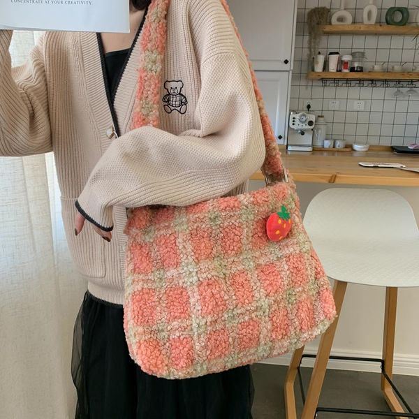 original design bag women 2020 new soft girl ins lamb hair japanese cute girl wild large-capacity shoulder messenger bag
original design bag women 2020 new soft girl ins lamb hair japanese cute girl wild large-capacity shoulder messenger bag
