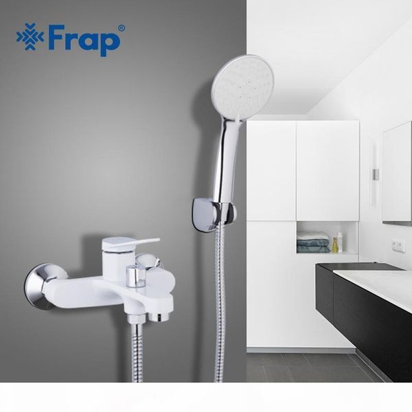frap new white bathroom shower set brass chrome wall mounted shower faucet bath bathtub water mixer tap and cold water f3245 jllacw
frap new white bathroom shower set brass chrome wall mounted shower faucet bath bathtub water mixer tap and cold water f3245 jllacw