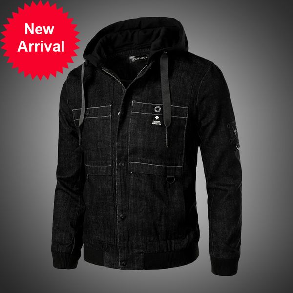 new men jackets big size 5xl jeans classic western style street club solid trucker denim jacket outwear, Black;brown
new men jackets big size 5xl jeans classic western style street club solid trucker denim jacket outwear, Black;brown