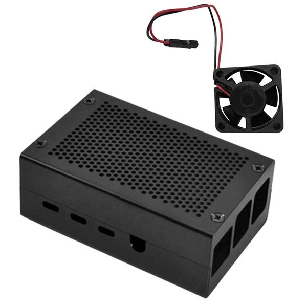 aluminum case metal shell cooling fan heat sink for raspberry pi 4th generation b type motherboard
aluminum case metal shell cooling fan heat sink for raspberry pi 4th generation b type motherboard