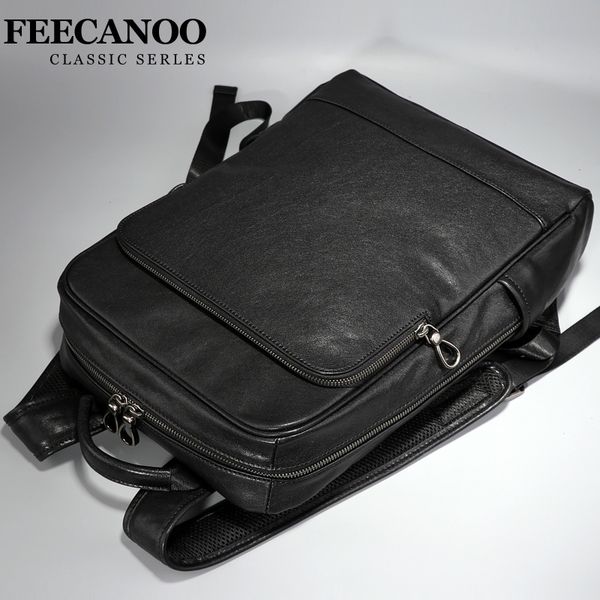 ficano leather travel men's leisure computer bag business backpack carrying schoolbag
ficano leather travel men's leisure computer bag business backpack carrying schoolbag