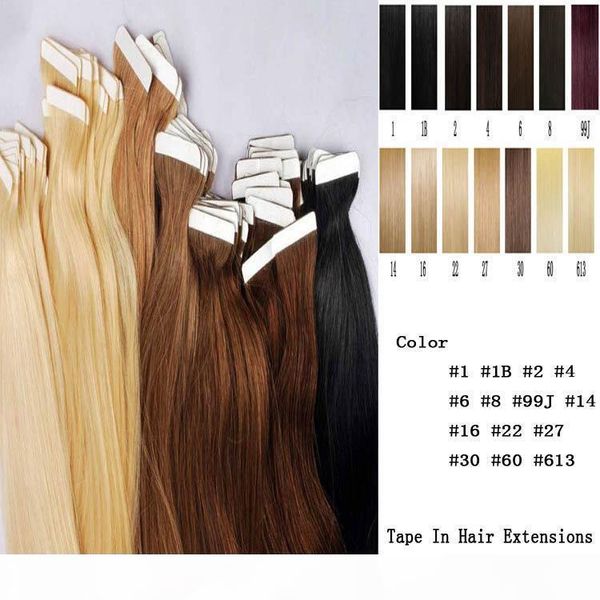 tape on skin 4cm width 10''-26'' 2.5g pc 40pcs 100g straight indian hair skin weft remy tape in on human hair extensions, Black
tape on skin 4cm width 10''-26'' 2.5g pc 40pcs 100g straight indian hair skin weft remy tape in on human hair extensions, Black