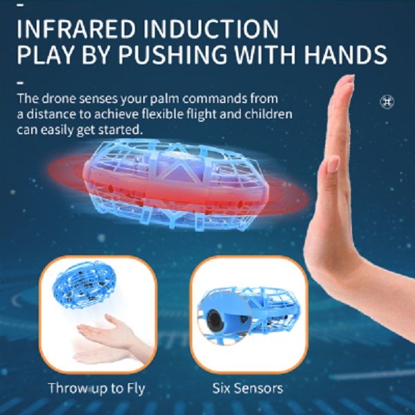 2020kids toys induction four-axis drone play by push with hands 360°flip and colorful light will bright at night children's favorite gi
2020kids toys induction four-axis drone play by push with hands 360°flip and colorful light will bright at night children's favorite gi