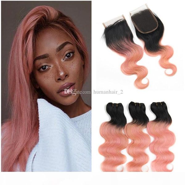 two tone human hair weaves rose gold body wave lace closure with bundles peruvian virgin 8a hair 3 bundles with lace closure, Black;brown
two tone human hair weaves rose gold body wave lace closure with bundles peruvian virgin 8a hair 3 bundles with lace closure, Black;brown