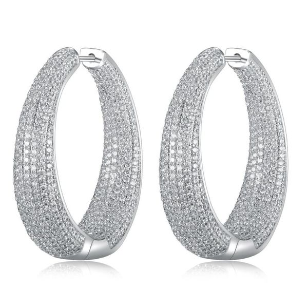 graybirds large hoop earrings in gold and white color micro setting clear cz big ladies jewelry mle019, Golden;silver
graybirds large hoop earrings in gold and white color micro setting clear cz big ladies jewelry mle019, Golden;silver