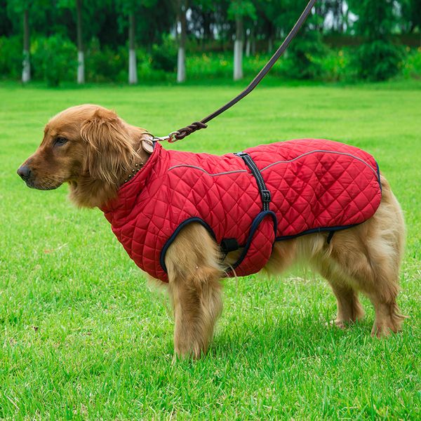 dog outdoor jacket windproof reflective safey pet coat vest winter warm cotton clothing for large middle dogs jk2012ph
dog outdoor jacket windproof reflective safey pet coat vest winter warm cotton clothing for large middle dogs jk2012ph
