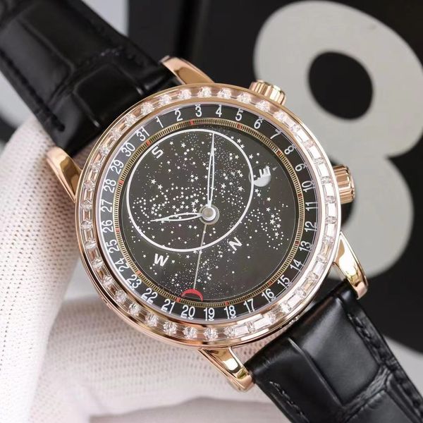 2022 trendy new watch, starry sky movable cool dial, daily gift in business life, 316 durable steel,46mm diameter, Slivery;brown
2022 trendy new watch, starry sky movable cool dial, daily gift in business life, 316 durable steel,46mm diameter, Slivery;brown