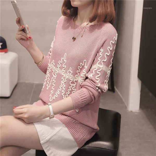 long sleeve wave line knitted pullovers o-neck casual spring thin knitting pullover sweaters female pink pull jumper femme1, White;black
long sleeve wave line knitted pullovers o-neck casual spring thin knitting pullover sweaters female pink pull jumper femme1, White;black