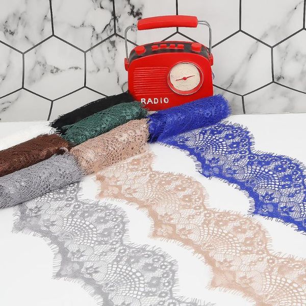 ribbon 3yards 9.5cm 14 colors option flower embroidered lace fabric trim ribbons diy sewing handmade materials, Pink;blue
ribbon 3yards 9.5cm 14 colors option flower embroidered lace fabric trim ribbons diy sewing handmade materials, Pink;blue