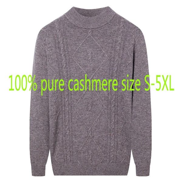 new arrival cashmere sweater thick needle double ply winter mock neck computer knitted casual plus size s-4xl 5xl, White;black
new arrival cashmere sweater thick needle double ply winter mock neck computer knitted casual plus size s-4xl 5xl, White;black