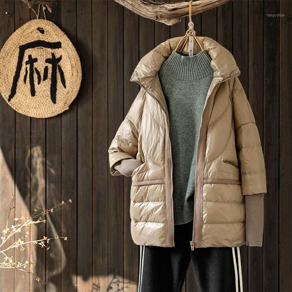 2020 new winter coat women loose down parkas 90% white duck down jacket female thick warm oversize puffer jacket snow outwear1, Black
2020 new winter coat women loose down parkas 90% white duck down jacket female thick warm oversize puffer jacket snow outwear1, Black