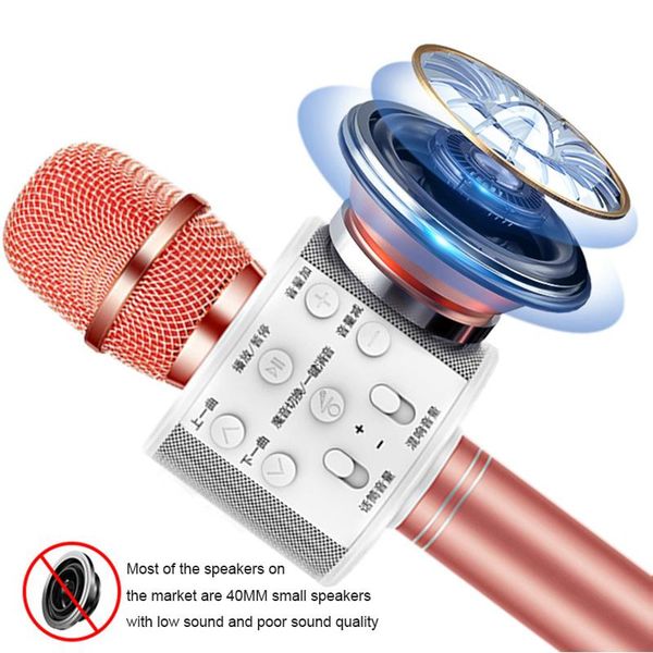 microphones karaoke microphone bluetooth for phone wireless speaker handheld microfone player singing recorder mic
microphones karaoke microphone bluetooth for phone wireless speaker handheld microfone player singing recorder mic