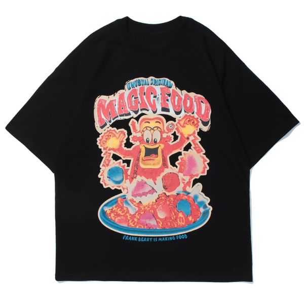 new magic food print hip hop t shirt men women streetwear loose harajuku short sleeve shirts 2021 summer cotton tees mens black drby, White;black
new magic food print hip hop t shirt men women streetwear loose harajuku short sleeve shirts 2021 summer cotton tees mens black drby, White;black