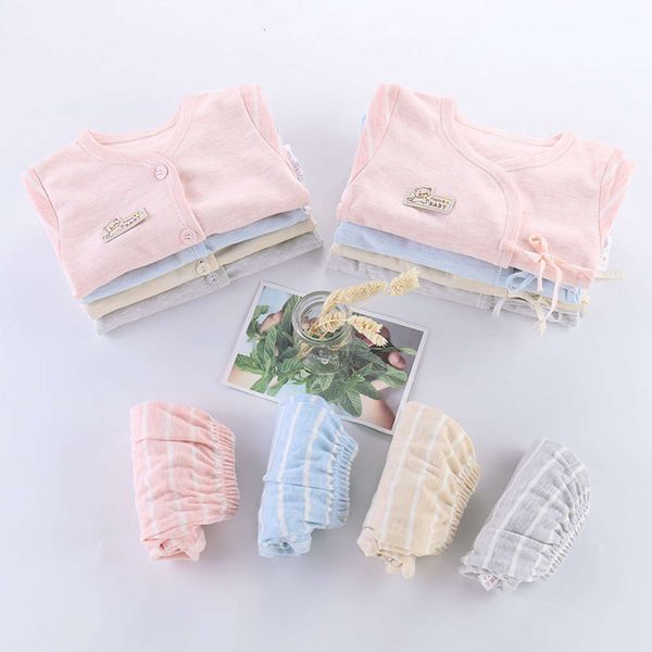 cotton spring underwear newborn colored clothing 20 and autumn baby pajamas children's lace up open button set ct4g, Blue;red
cotton spring underwear newborn colored clothing 20 and autumn baby pajamas children's lace up open button set ct4g, Blue;red