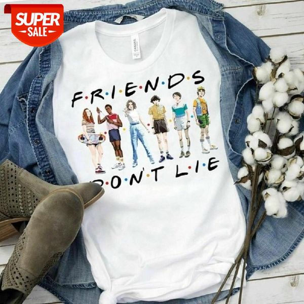 simple stranger things letter print plus size t shirt short sleeve friends dont lie printing tee summer women men t-shirt #mw8c, White
simple stranger things letter print plus size t shirt short sleeve friends dont lie printing tee summer women men t-shirt #mw8c, White