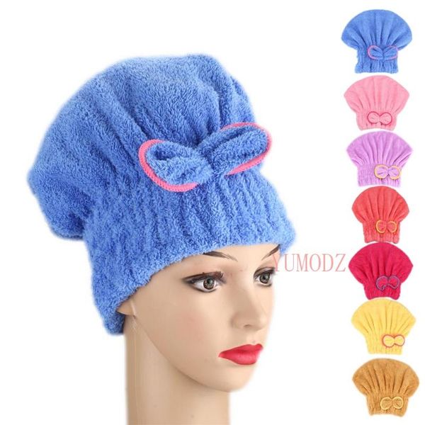 microfibre quick hair drying bath spa bowknot wrap towel hat cap for bath bathroom 7 color solid color bathroom accessories
microfibre quick hair drying bath spa bowknot wrap towel hat cap for bath bathroom 7 color solid color bathroom accessories