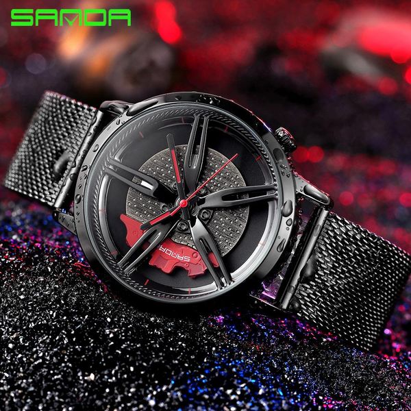 sanda мода автомобиль гонки колеса циферблат мужские часы кварцевые наручные часы водонепроницаемая спортивная нержавеющая сталь сетевой лен, Silver
sanda мода автомобиль гонки колеса циферблат мужские часы кварцевые наручные часы водонепроницаемая спортивная нержавеющая сталь сетевой лен, Silver