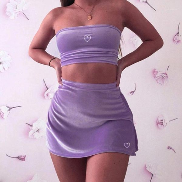 women's heart-shaped drilling tube women summer two piece set high waisted short skirt outfits ladies mini skirt set #31, Gray
women's heart-shaped drilling tube women summer two piece set high waisted short skirt outfits ladies mini skirt set #31, Gray