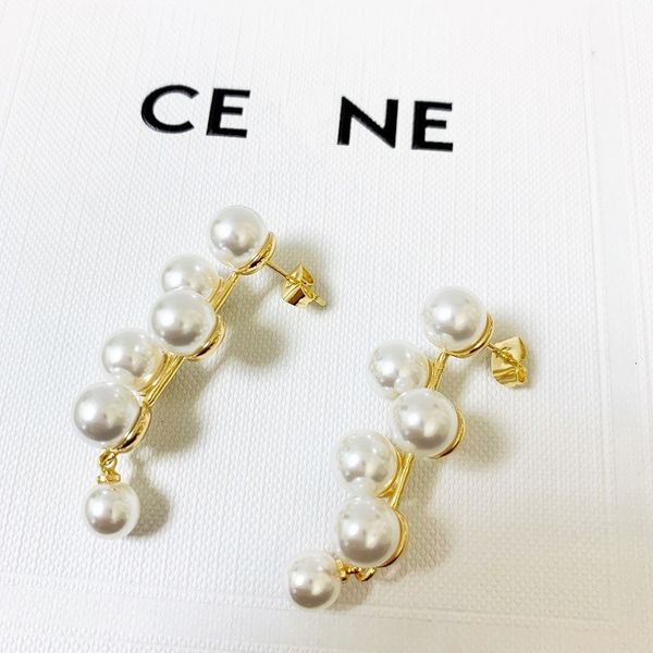 2021 new designer jewelry saijia earrings / new pearl earrings star temperament high version earrings female, Golden
2021 new designer jewelry saijia earrings / new pearl earrings star temperament high version earrings female, Golden