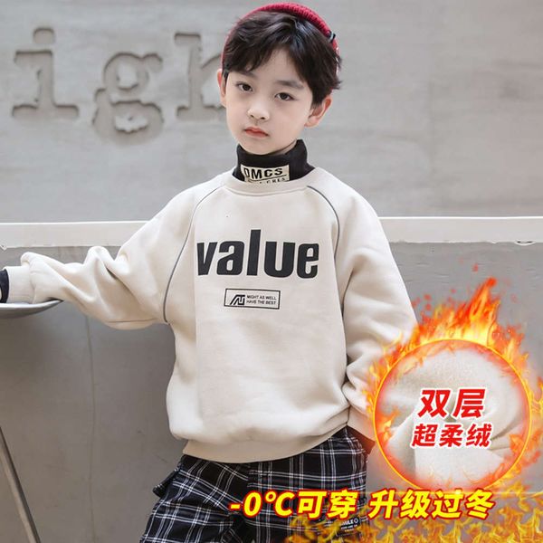 new boys' 2020 plush korean sweater autumn and winter fashion brand thickened base shirt children's wear 1m9q, Black
new boys' 2020 plush korean sweater autumn and winter fashion brand thickened base shirt children's wear 1m9q, Black