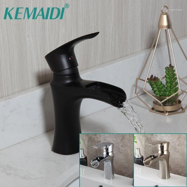 kemaidi matte black deck mounted waterfall basin faucet chrome tap and cold water carved bathroom faucets mixer1
kemaidi matte black deck mounted waterfall basin faucet chrome tap and cold water carved bathroom faucets mixer1