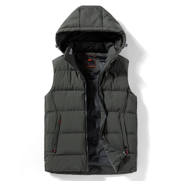 2021 new autumn new ultra-thin down warmth hooded vest winter light weight sleeveless guilted jacket waistcoat men mbsx, Black;white
2021 new autumn new ultra-thin down warmth hooded vest winter light weight sleeveless guilted jacket waistcoat men mbsx, Black;white